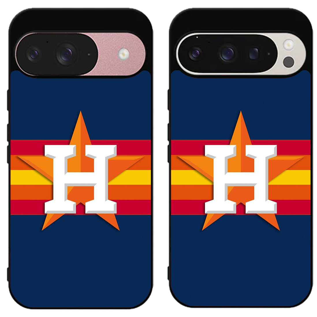 Houston Astros Logo Stripe Google Pixel 9 | 9 Pro | 9 Pro XL Case