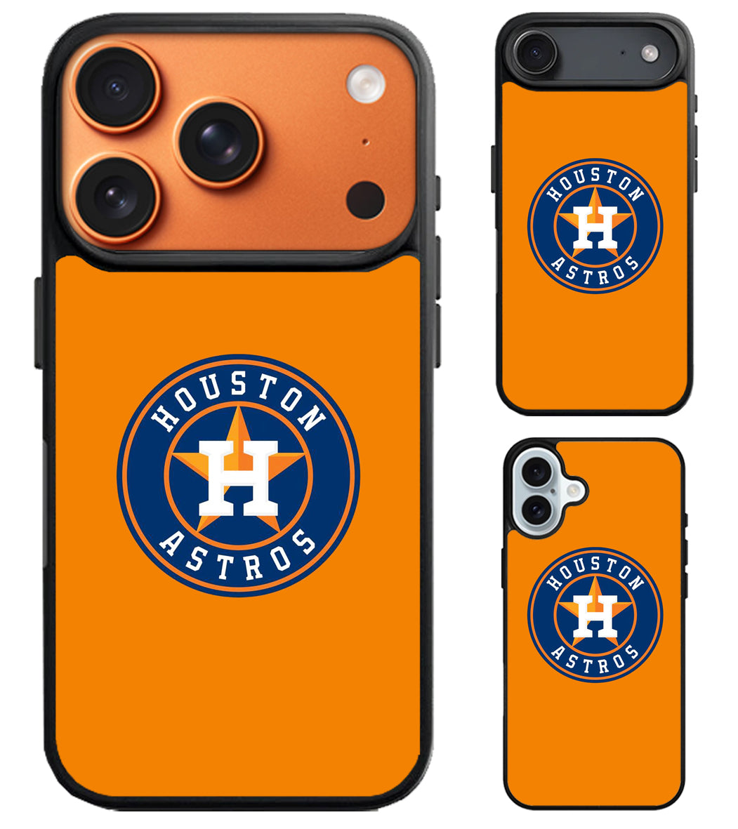Houston Astros Logo iPhone Air | iPhone 17 | 17 Pro | 17 Pro Max Case