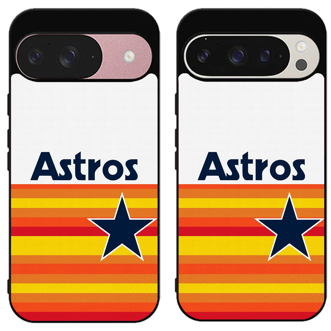 Houston Astros Stripe Google Pixel 9 | 9 Pro | 9 Pro XL Case