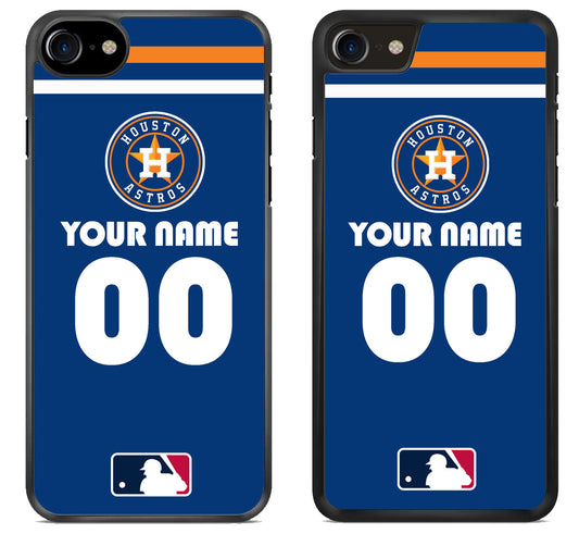 Custom Personalized Houston Astros MLB iPhone SE 2020 | iPhone SE 2022 Case