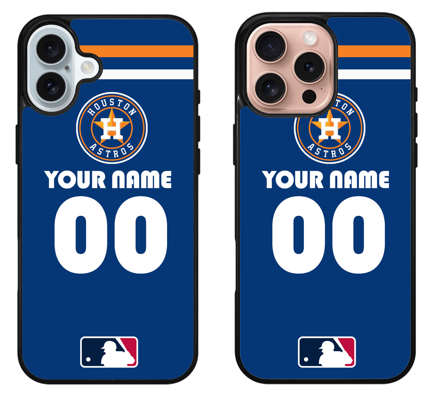 Custom Personalized Houston Astros iPhone 16 | 16 Plus | 16 Pro | 16 Pro Max Case