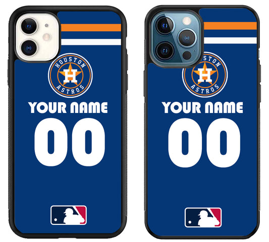 Custom Personalized Houston Astros MLB iPhone 11 | 11 Pro | 11 Pro Max Case
