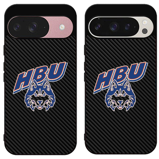 Houston Baptist Huskies Carbon Google Pixel 9 | 9 Pro | 9 Pro XL Case