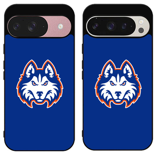 Houston Baptist huskiest Blue Google Pixel 9 | 9 Pro | 9 Pro XL Case
