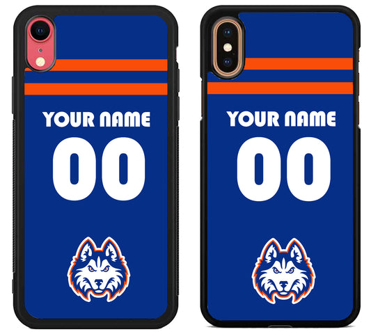 Custom Personalized Houston Baptist huskiest iPhone X | Xs | Xr | Xs Max Case