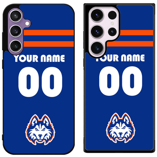 Custom Personalized Houston Baptist huskiest Samsung Galaxy S24 | S24+ | S24 Ultra Case
