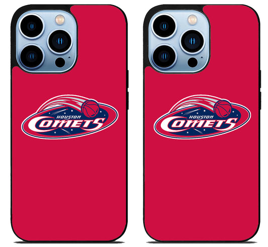 Houston Comets Red iPhone 15 Pro | iPhone 15 Pro Max Case