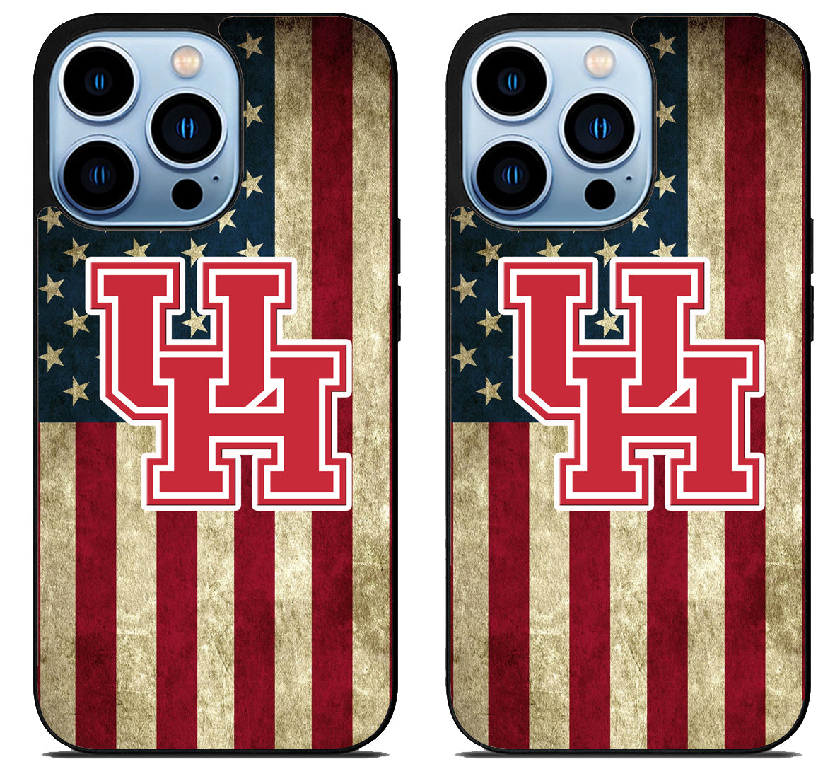 Houston Cougars Flag iPhone 15 Pro | iPhone 15 Pro Max Case