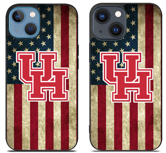 Houston Cougars Flag iPhone 15 | iPhone 15 Plus Case