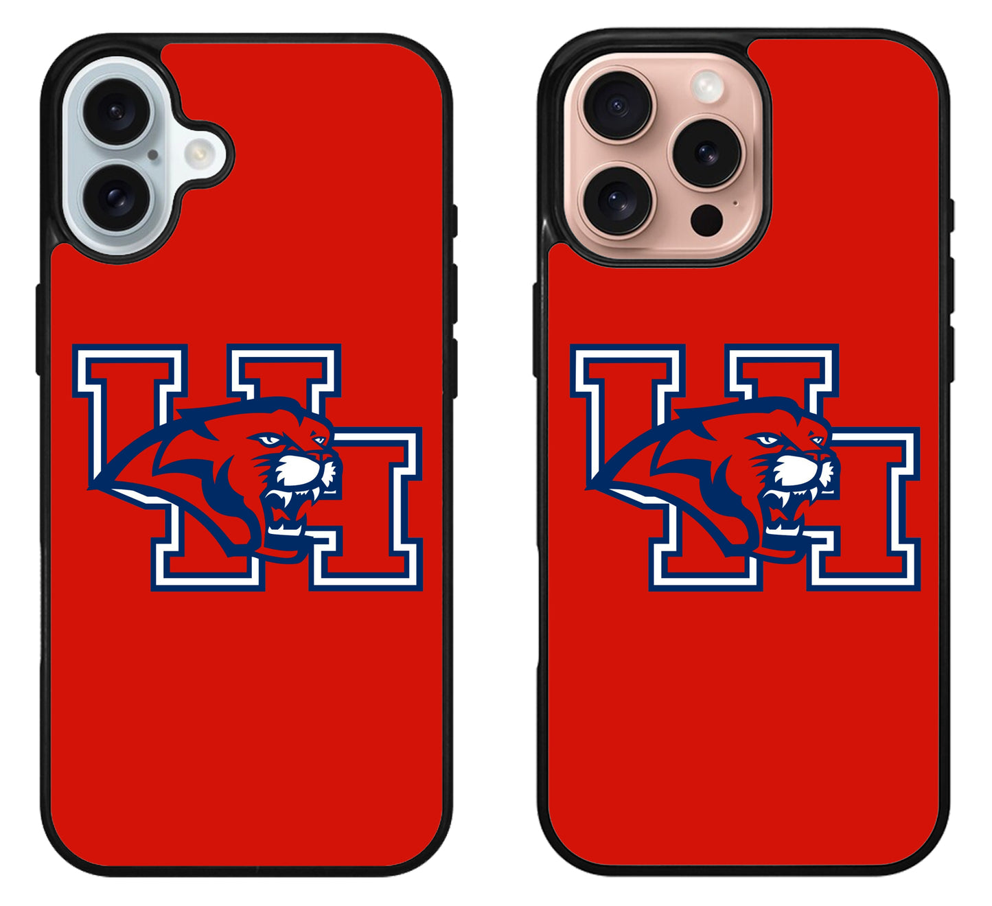 Houston Cougars Logo iPhone 16 | 16 Plus | 16 Pro | 16 Pro Max Case
