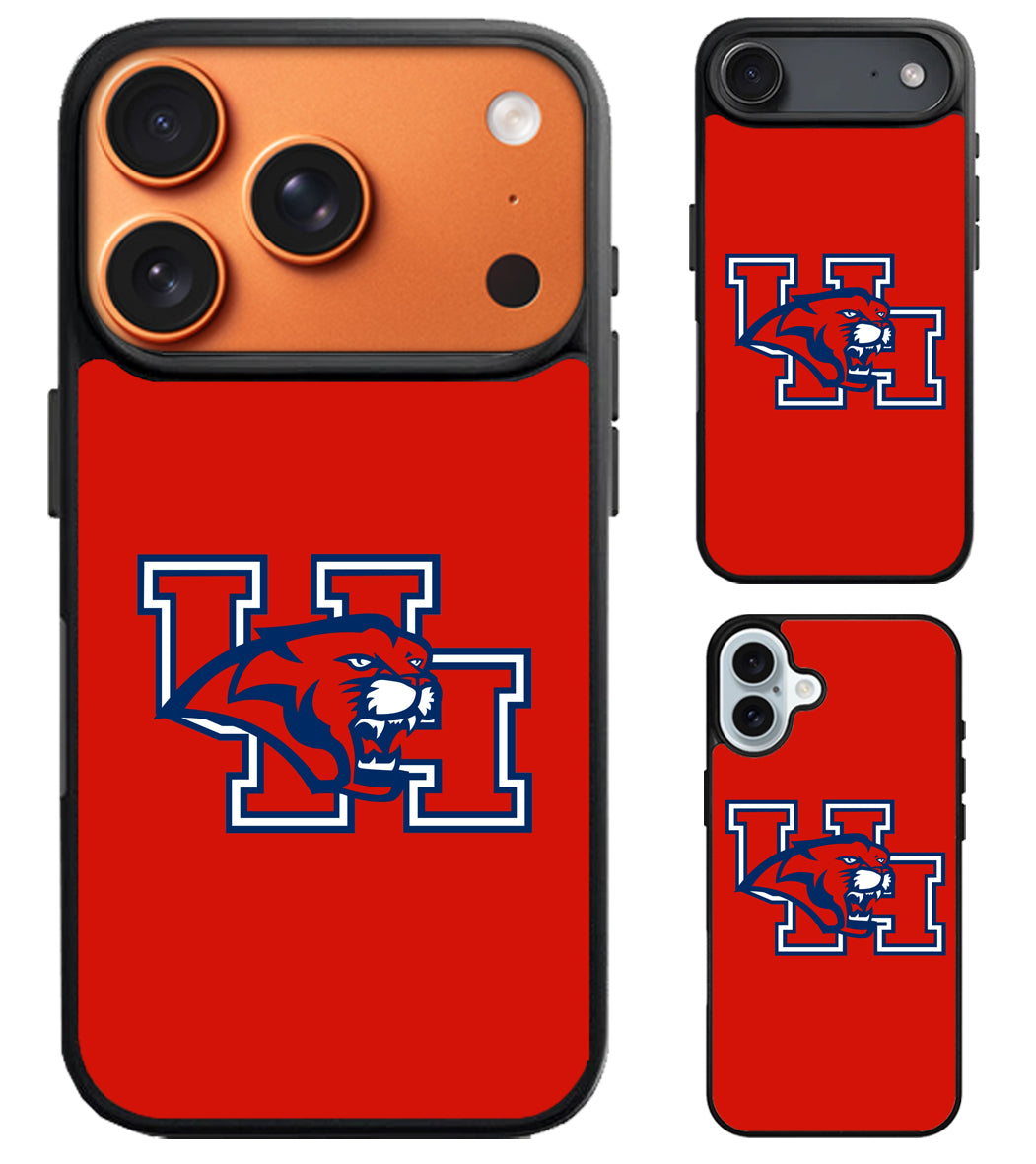 Houston Cougars Logo Red iPhone Air | iPhone 17 | 17 Pro | 17 Pro Max Case