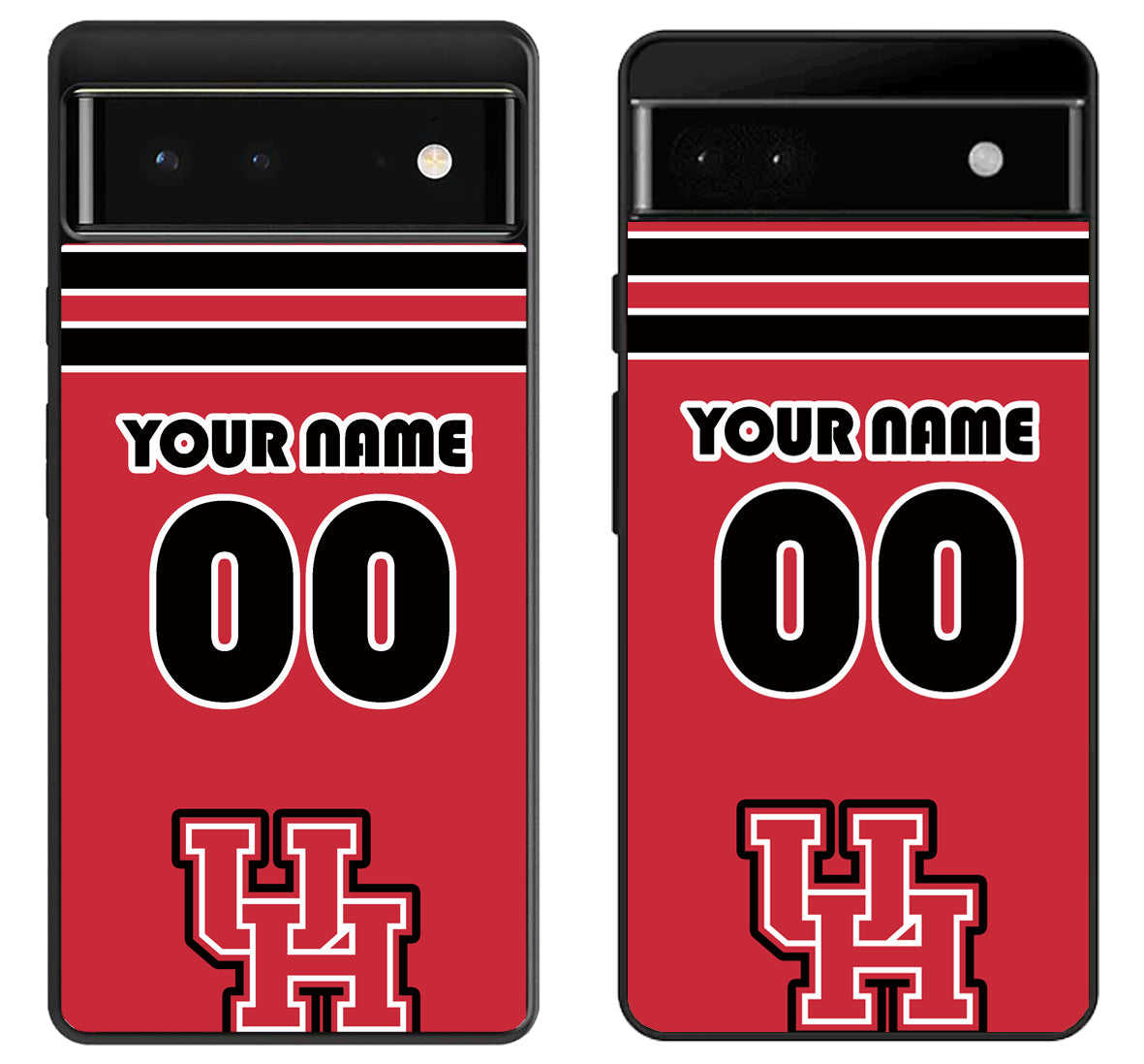 Custom Personalized Houston Cougars Google Pixel 6 | 6A | 6 Pro Case