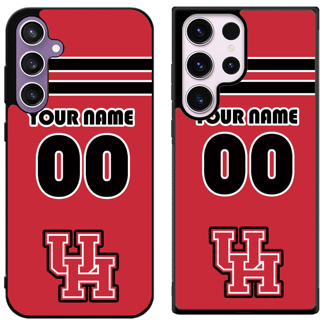 Custom Personalized Houston Cougars Samsung Galaxy S24 | S24+ | S24 Ultra Case
