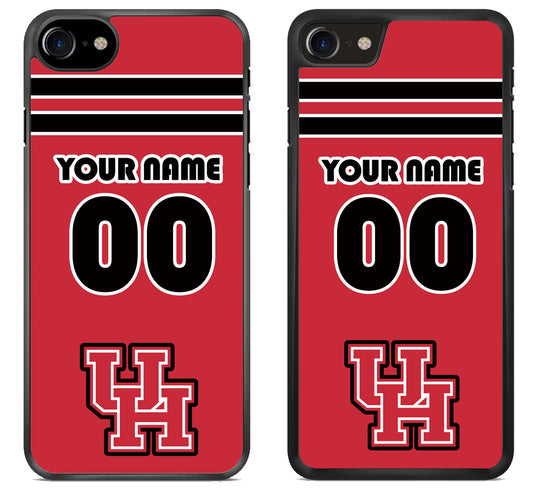 Custom Personalized Houston Cougars iPhone SE 2020 | iPhone SE 2022 Case