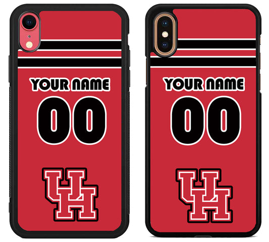 Custom Personalized Houston Cougars iPhone X | Xs | Xr | Xs Max Case
