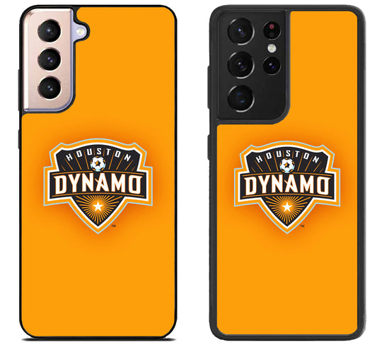Houston Dynamo Logo Samsung Galaxy S21 | S21 FE | S21+ | S21 Ultra Case