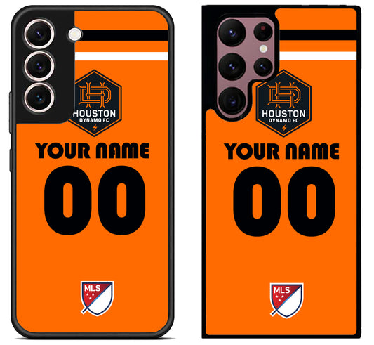 Custom Personalized Houston Dynamo MLS Samsung Galaxy S22 | S22+ | S22 Ultra Case