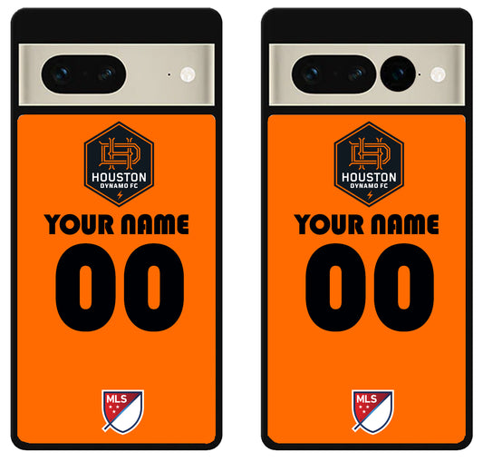 Custom Personalized Houston Dynamo MLS Google Pixel 7 | 7 Pro Case