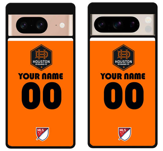 Custom Personalized Houston Dynamo MLS Google Pixel 8 | 8 Pro Case