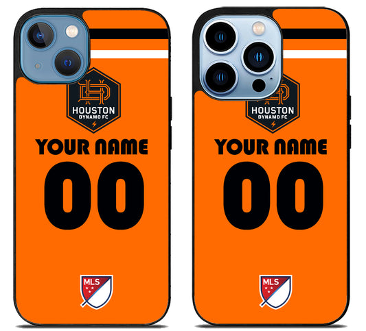 Custom Personalized Houston Dynamo MLS iPhone 13 | 13 Mini | 13 Pro | 13 Pro Max Case