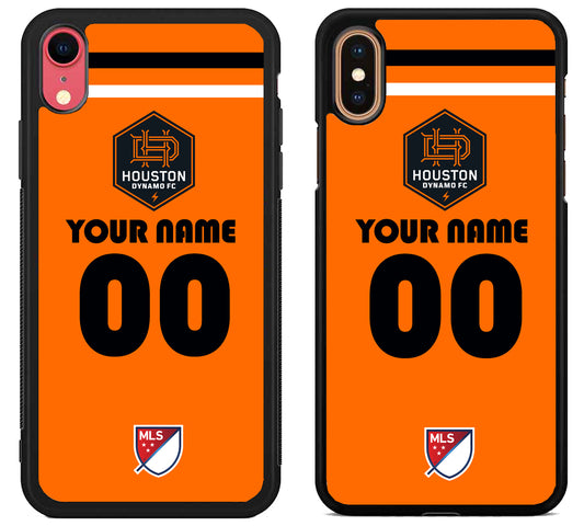 Custom Personalized Houston Dynamo MLS iPhone X | Xs | Xr | Xs Max Case