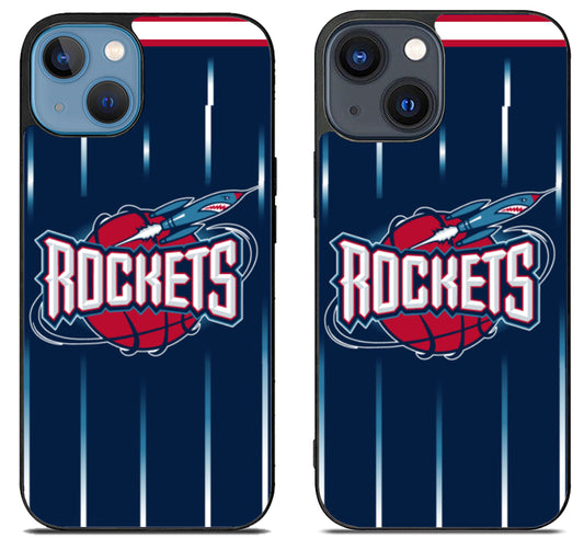 Houston Rockets Logo Blue iPhone 15 | iPhone 15 Plus Case