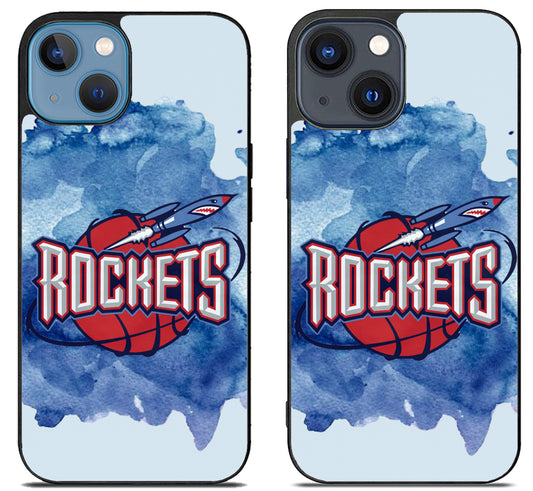 Houston Rockets Logo Wallpaper iPhone 15 | iPhone 15 Plus Case