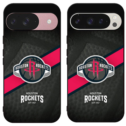 Houston Rockets Stylish Google Pixel 9 | 9 Pro | 9 Pro XL Case