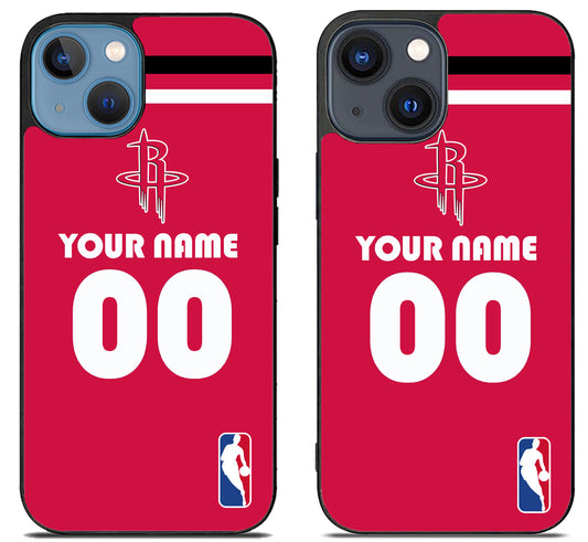 Custom Personalized Houston Rockets NBA iPhone 15 | iPhone 15 Plus Case
