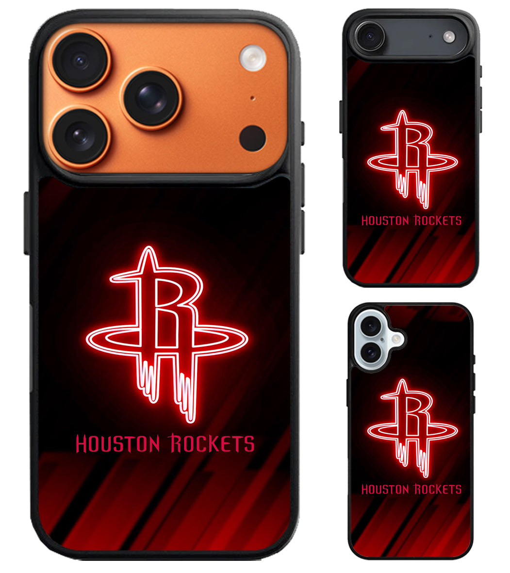 Houston Rockets Logo iPhone Air | iPhone 17 | 17 Pro | 17 Pro Max Case