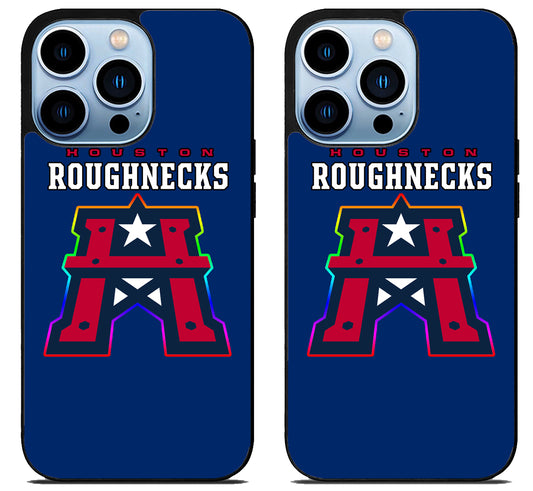 Houston Roughnecks Blue iPhone 15 Pro | iPhone 15 Pro Max Case