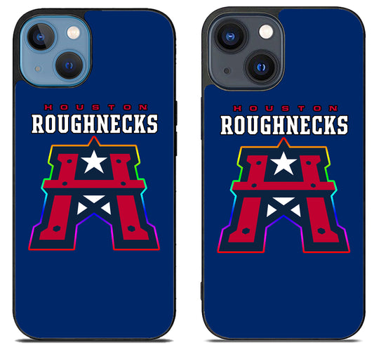 Houston Roughnecks Blue iPhone 15 | iPhone 15 Plus Case