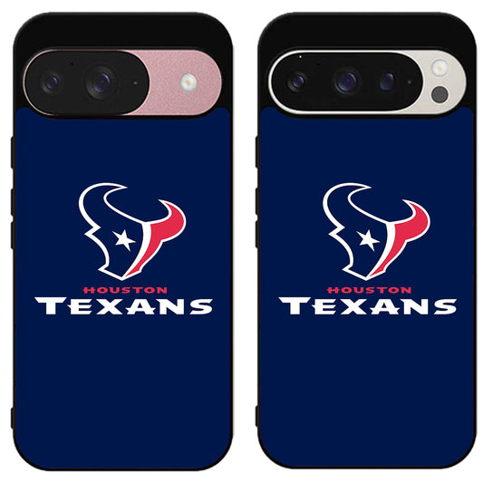 Houston Texans Blue Google Pixel 9 | 9 Pro | 9 Pro XL Case