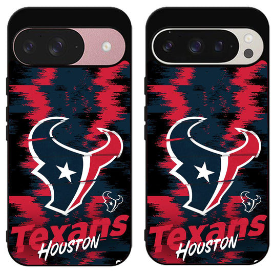 Houston Texans Colorfull Google Pixel 9 | 9 Pro | 9 Pro XL Case