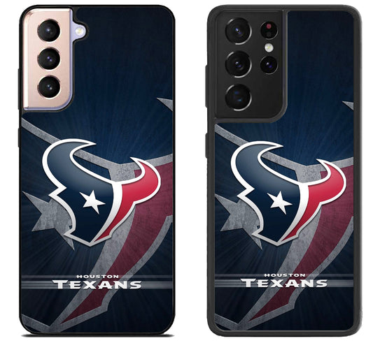 Houston Texans Cool Samsung Galaxy S21 | S21 FE | S21+ | S21 Ultra Case