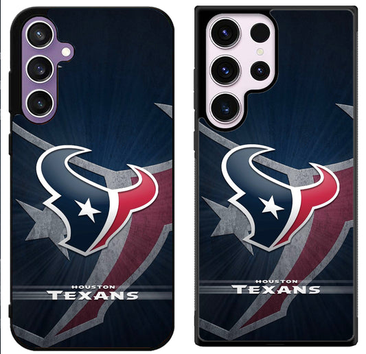 Houston Texans Cool Samsung Galaxy S24 | S24+ | S24 Ultra Case