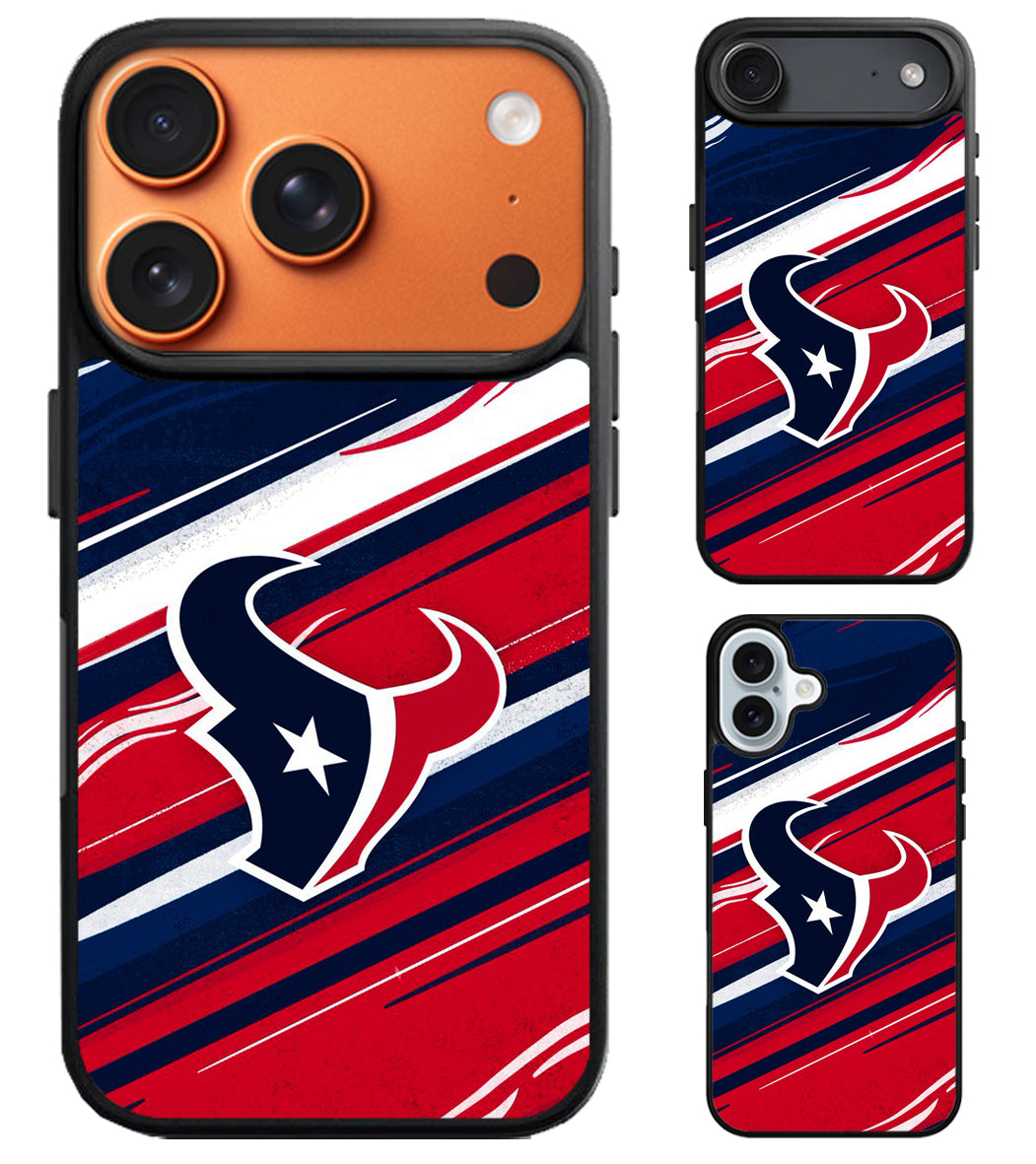 Houston Texans Cover iPhone Air | iPhone 17 | 17 Pro | 17 Pro Max Case