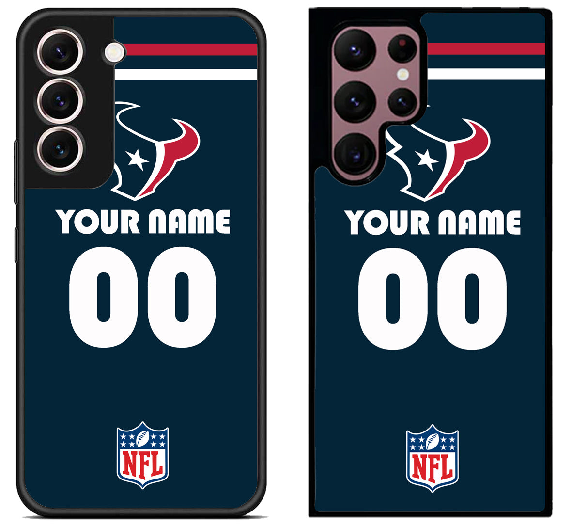 Custom Personalized Houston Texans NFL Samsung Galaxy S22 | S22+ | S22 Ultra Case