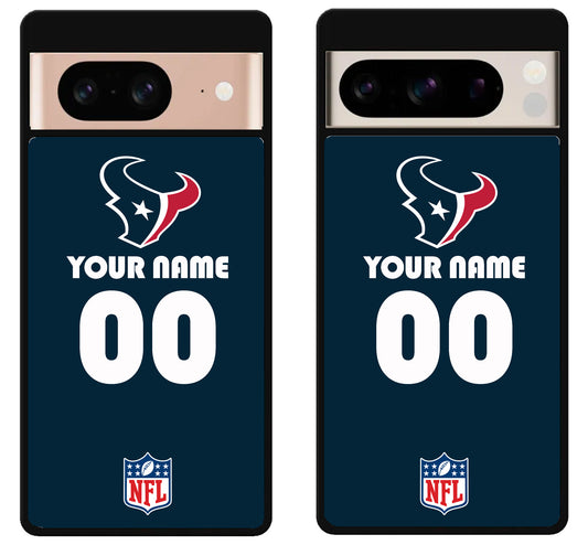 Custom Personalized Houston Texans NFL Google Pixel 8 | 8 Pro Case