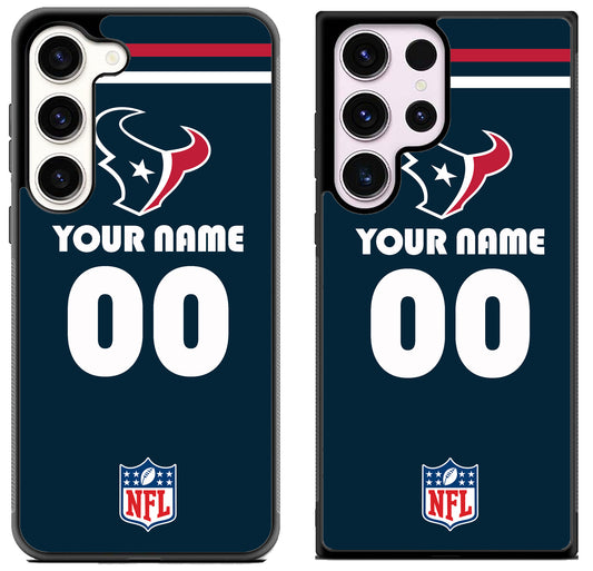 Custom Personalized Houston Texans NFL Samsung Galaxy S23 | S23+ | S23 Ultra Case