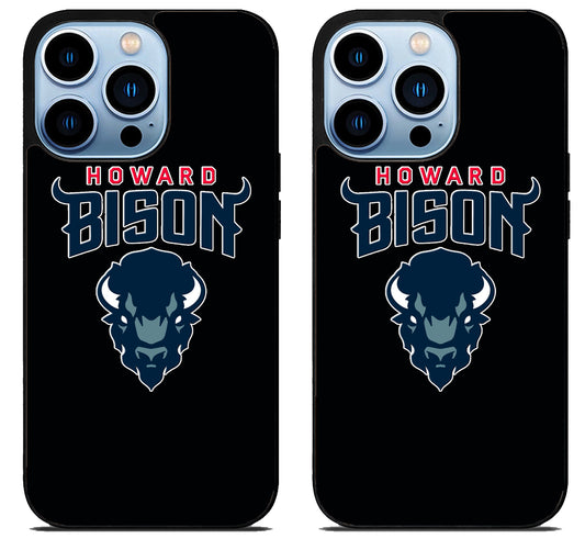 Howard Bison Black iPhone 15 Pro | iPhone 15 Pro Max Case