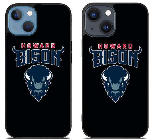 Howard Bison Black iPhone 15 | iPhone 15 Plus Case