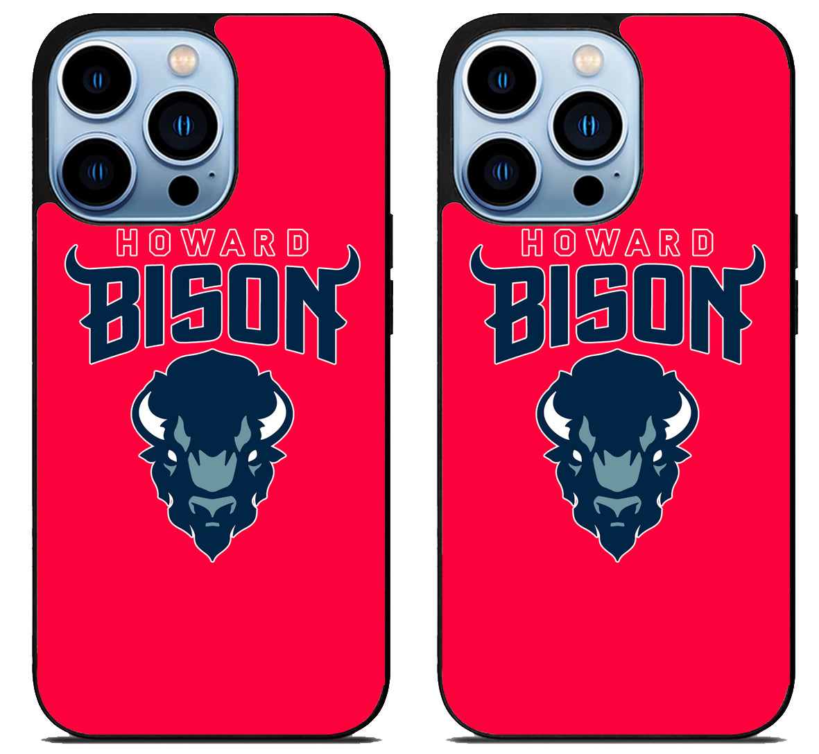 Howard Bison Red iPhone 15 Pro | iPhone 15 Pro Max Case