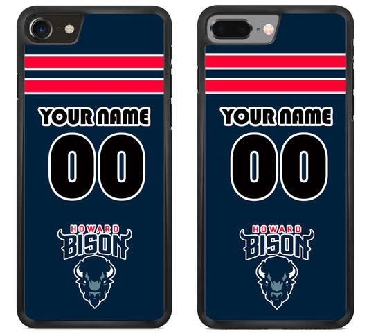 Custom Personalized Howard Bison iPhone 8 | 8 Plus Case