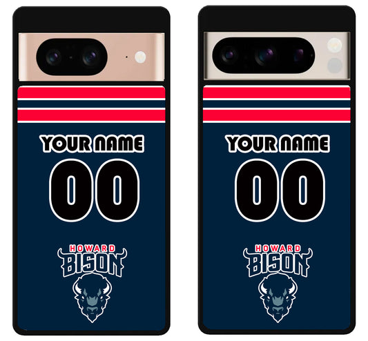 Custom Personalized Howard Bison Google Pixel 8 | 8 Pro Case