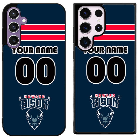 Custom Personalized Howard Bison Samsung Galaxy S24 | S24+ | S24 Ultra Case