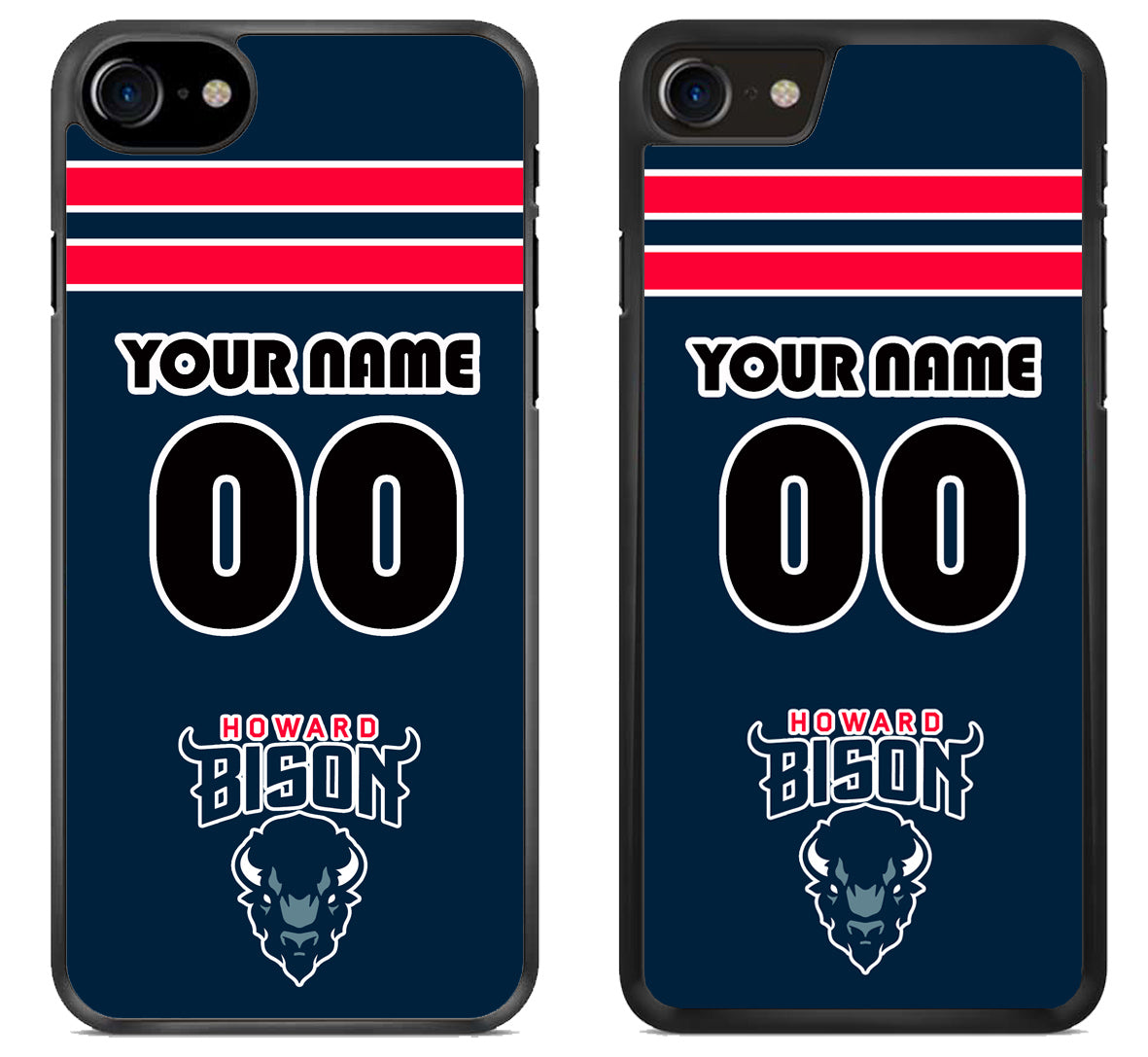 Custom Personalized Howard Bison iPhone SE 2020 | iPhone SE 2022 Case