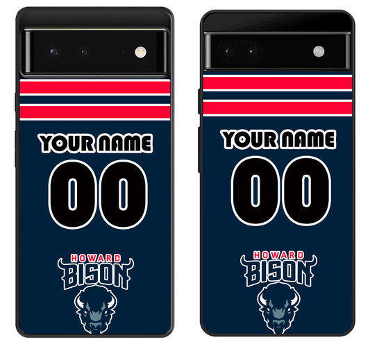 Custom Personalized Howard Bison Google Pixel 6 | 6A | 6 Pro Case