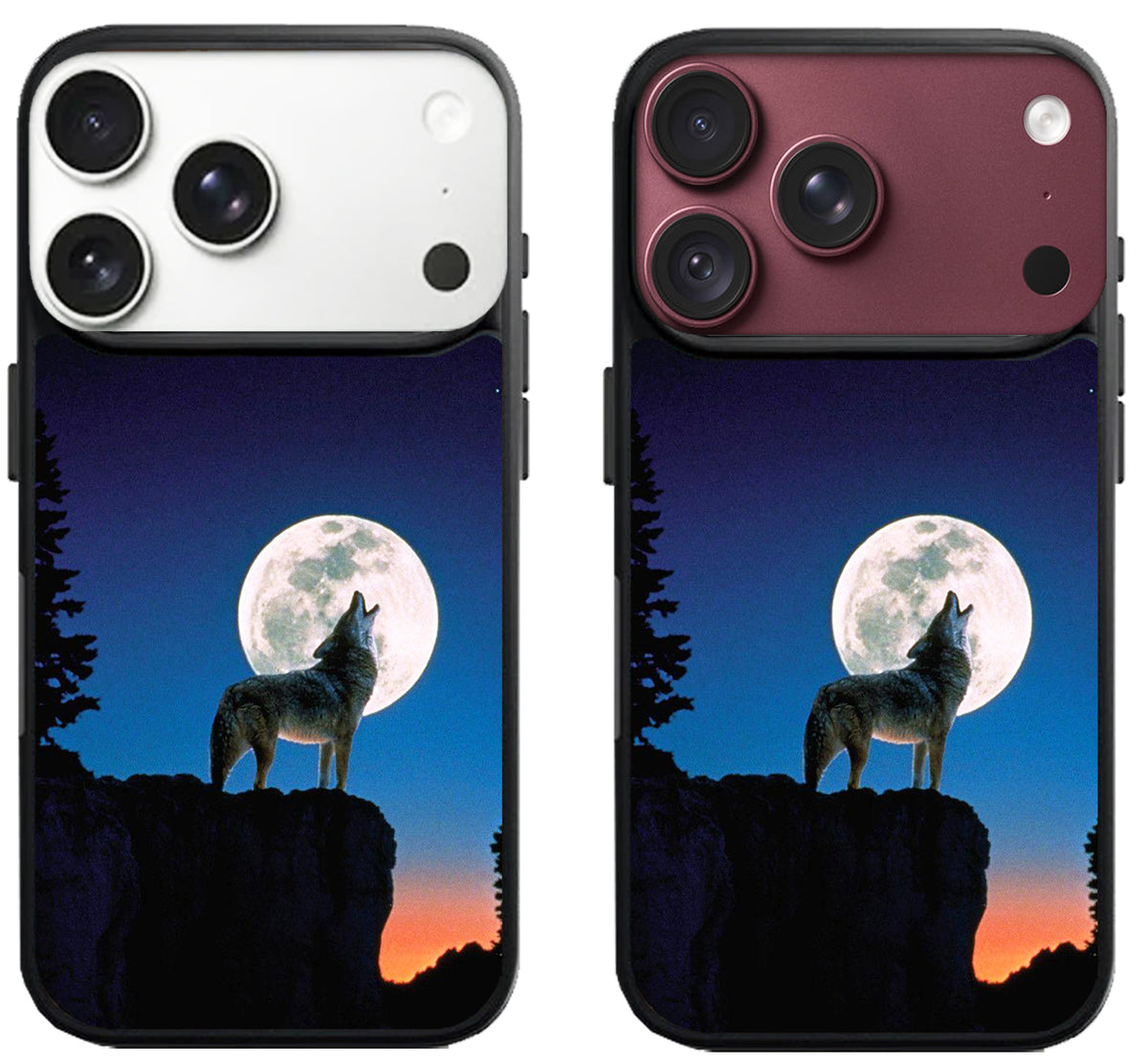 Howling Wolf Moon Sky iPhone 18 Pro | 18 Pro Max Case