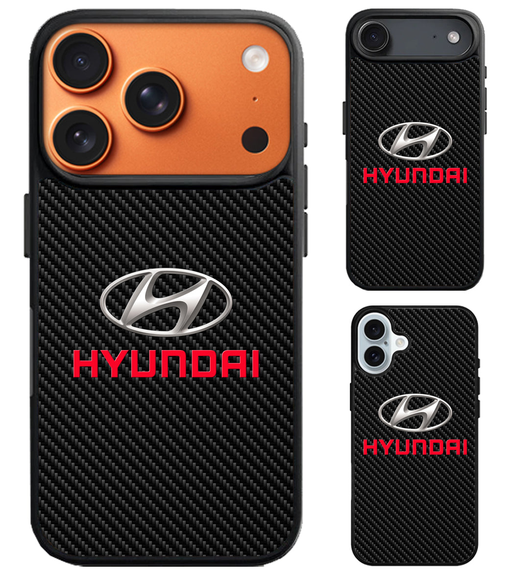 Hyundai Red Carbon iPhone Air | iPhone 17 | 17 Pro | 17 Pro Max Case